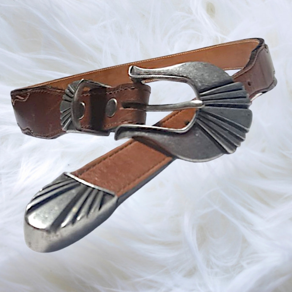 SILVER CREEK ~ Genuine Leather Belt